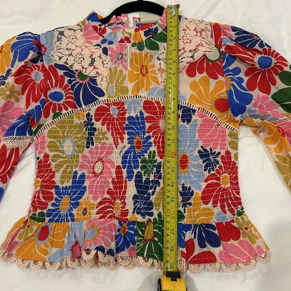 Farm Rio Sunny Daisies Blouse - Picture 5 of 7